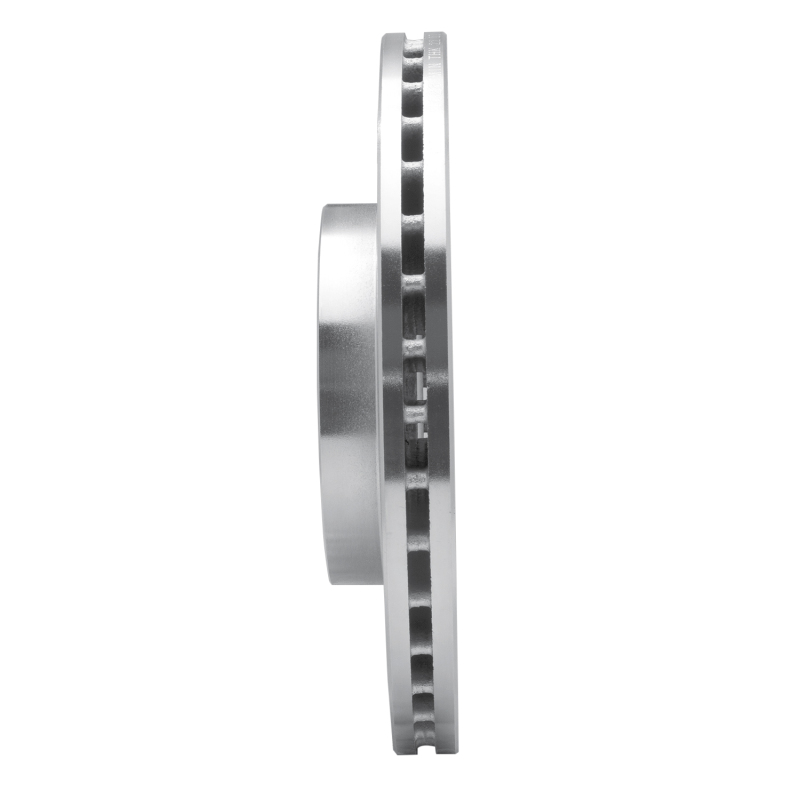 Audi A3 Brake Rotor (1) - Front Right - R1 Concepts - Drilled & Slotted - Silver - `05-`25